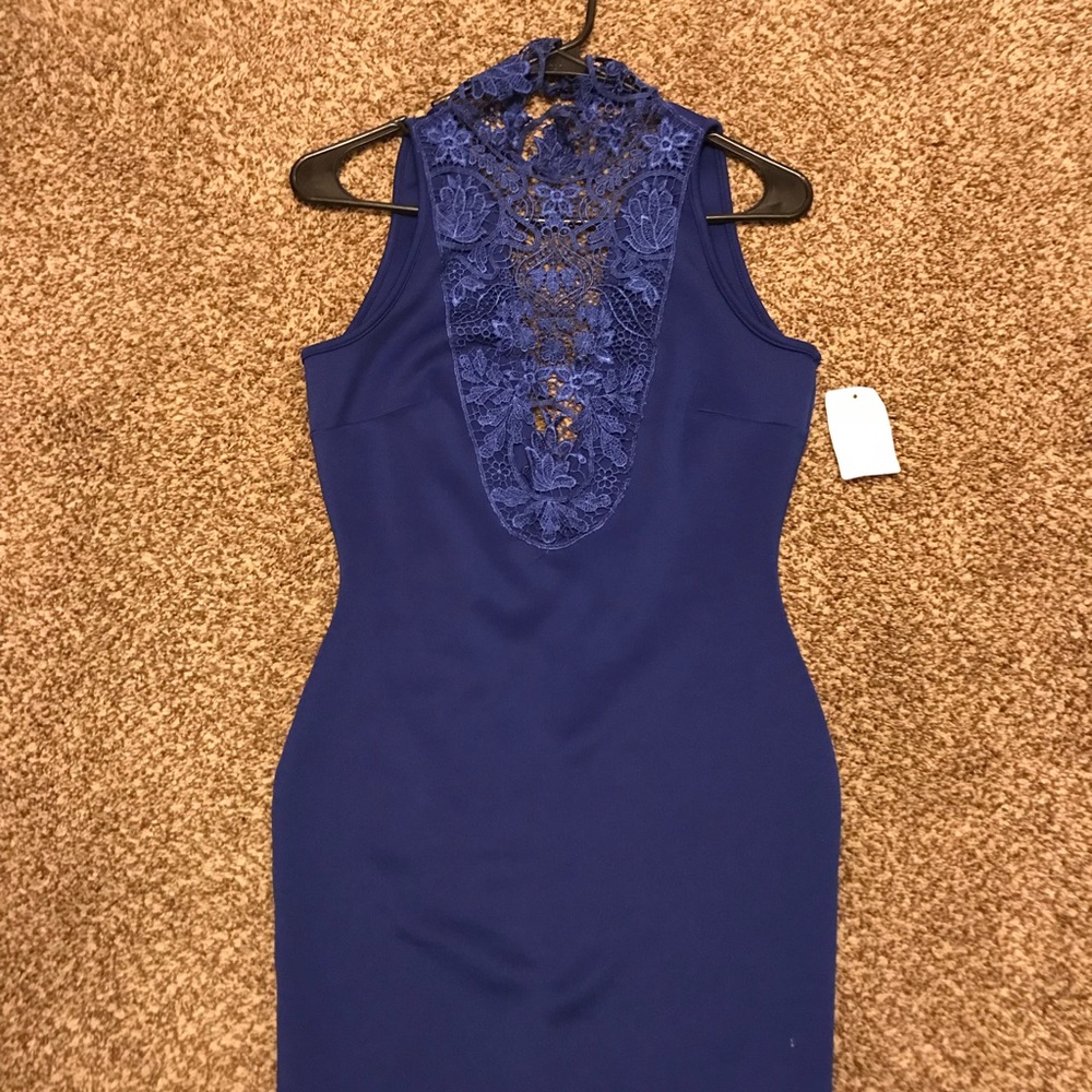 Pretty blue dress. Never worn